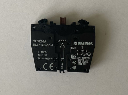 Schaltelement 400 V AC 1 Öffner 1 Schließer